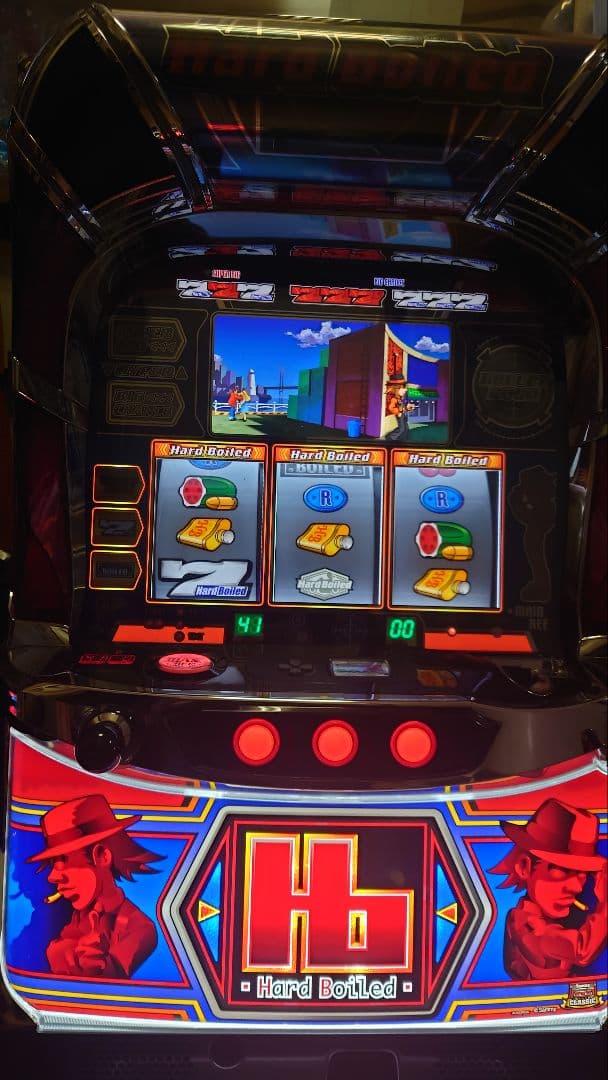 パチスロ実機 SハードボイルドXX 不要機付き 送料込