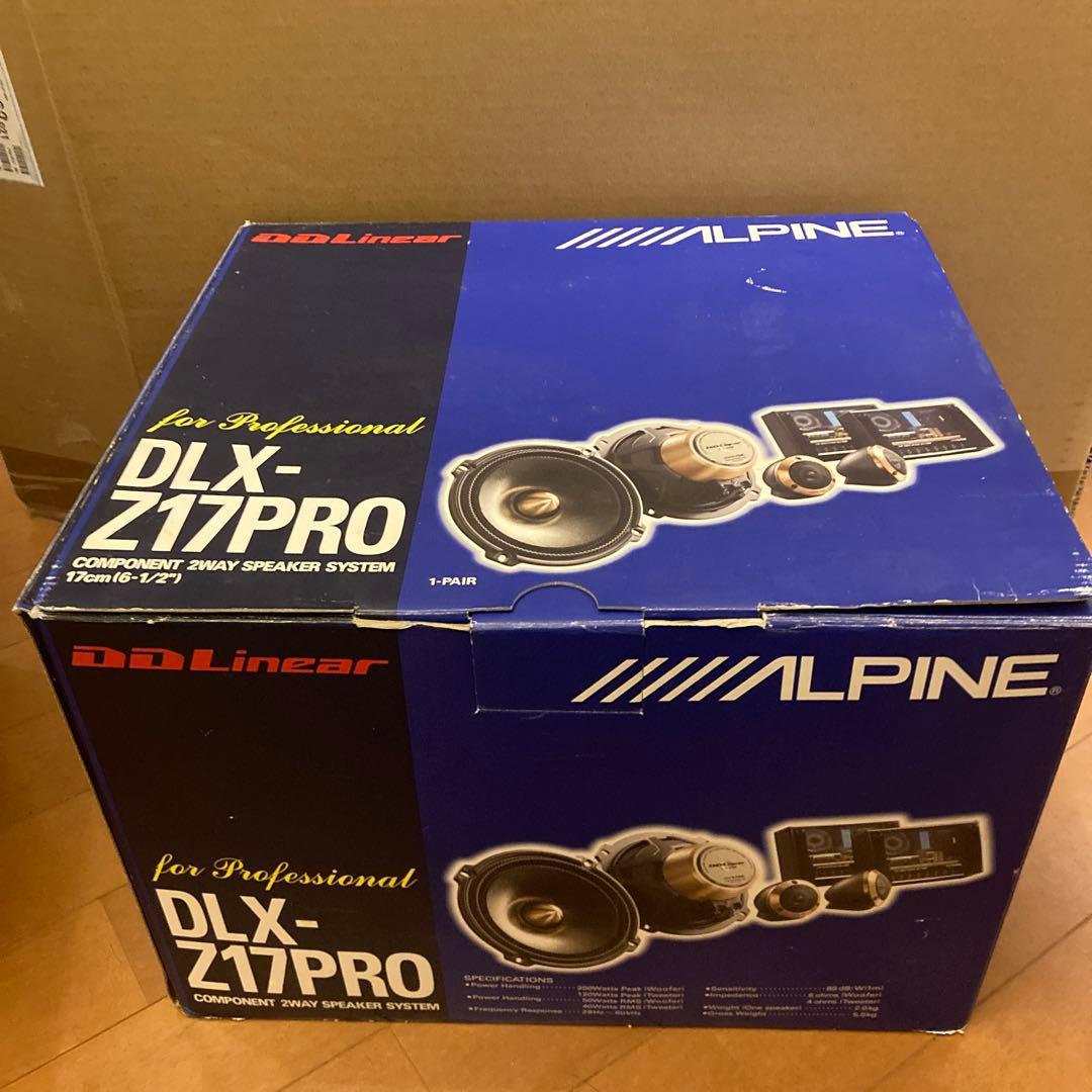 ALPINE DLX-Z17PROスピーカーセット