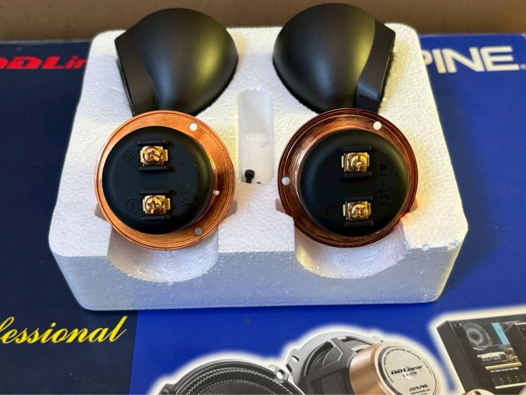 ALPINE DLX-Z17PROスピーカーセット