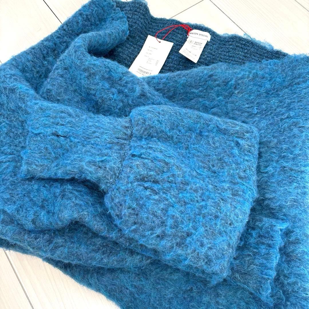 2WAYボレロストール　MAISON SPECIAL/メゾンスペシャル ブルー