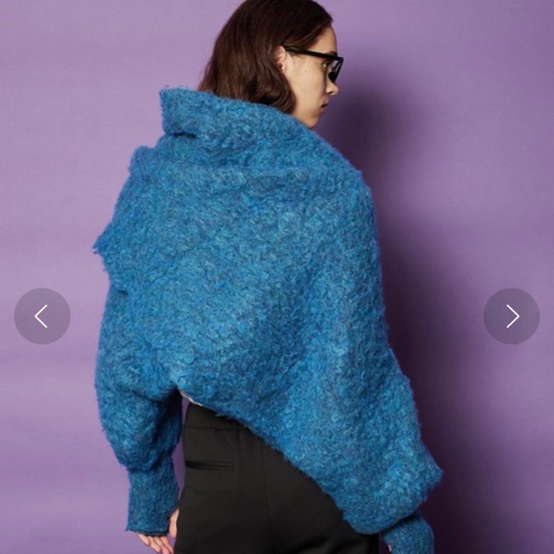 2WAYボレロストール　MAISON SPECIAL/メゾンスペシャル ブルー