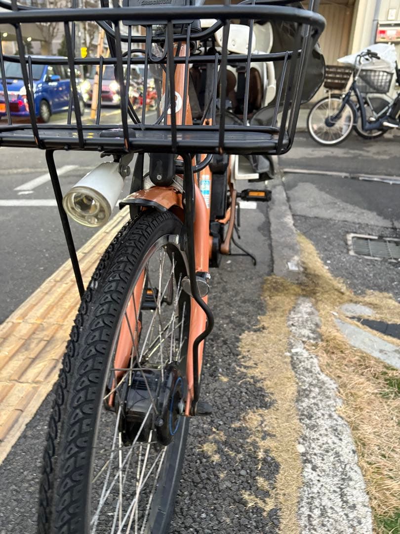 中古20インチブリヂストン電動アシスト自転車　ベルト式　B400 大阪