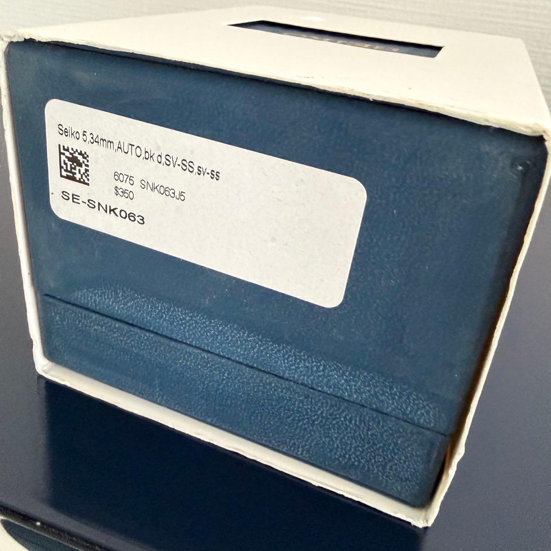 新品未使用 SEIKO 5 SNK063J5 藤原ヒロシ使用モデル