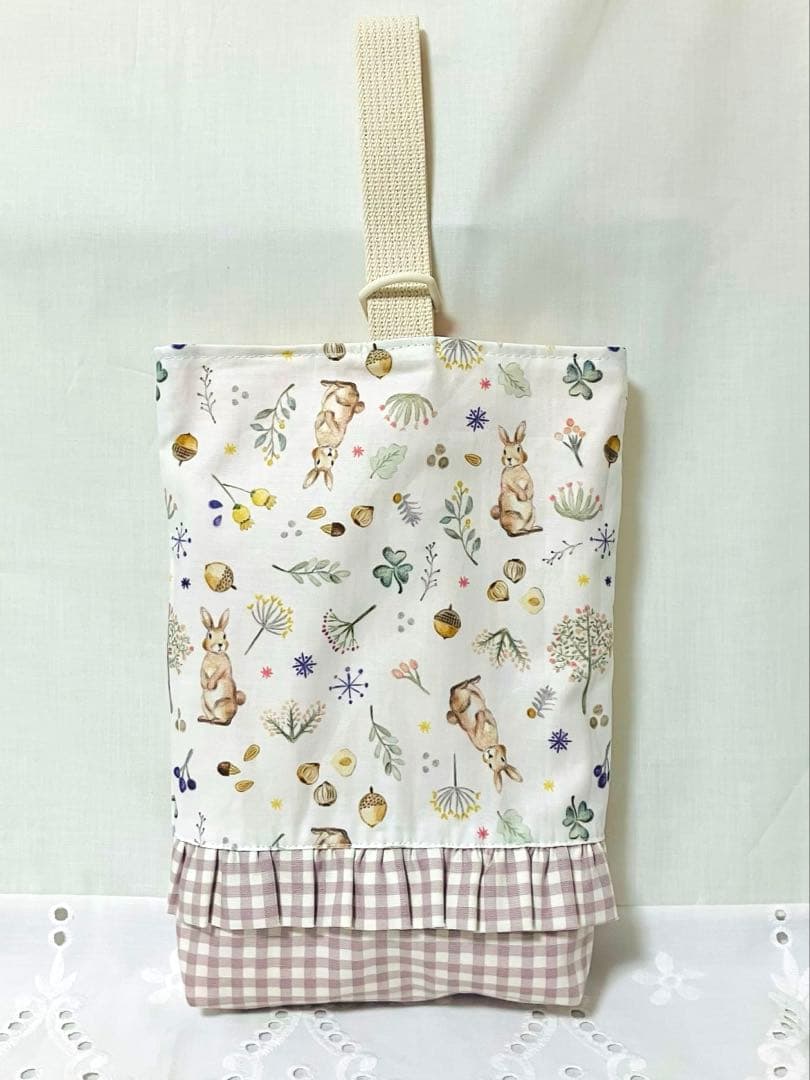 Nです　手提げカバン　シューズ袋巾着　給食用巾着　コップ袋ランチョンマット