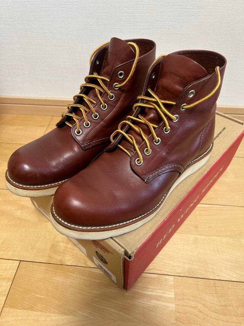 レッドウィング ラウンドトゥ ブーツ REDWING 9105 8D 26㎝