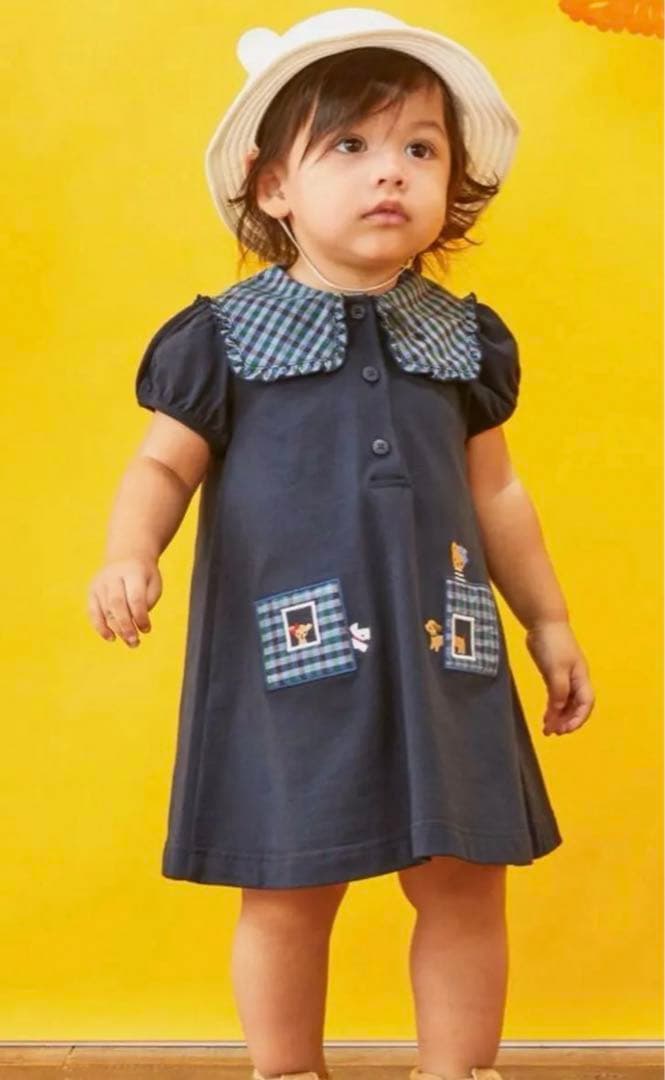 ファミリア　半袖ワンピース