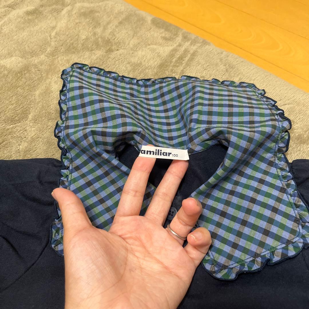 ファミリア　半袖ワンピース