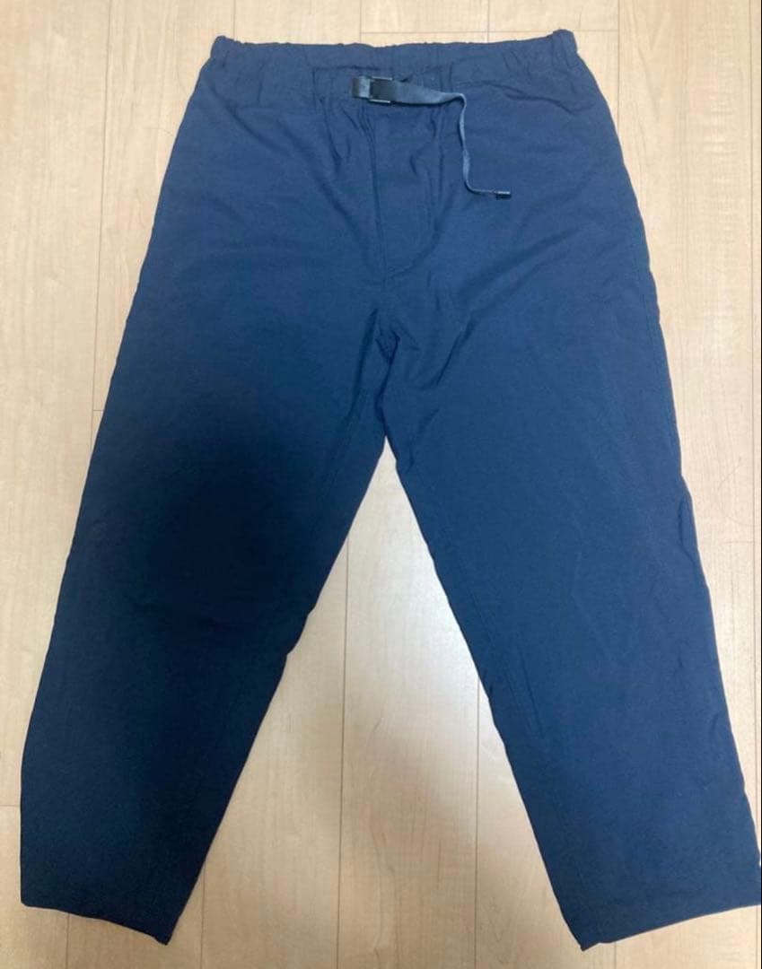 ennoy wool blend ripstop easy pants エンノイ