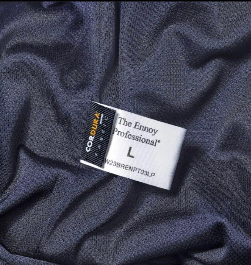 ennoy wool blend ripstop easy pants エンノイ