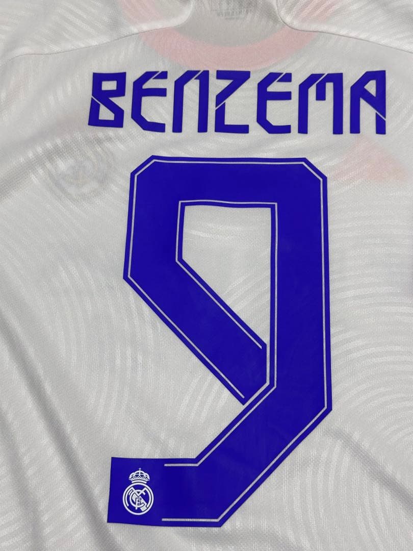 正規品　レアルマドリード　2021/22 チャンピオンズリーグ決勝戦ベンゼマ