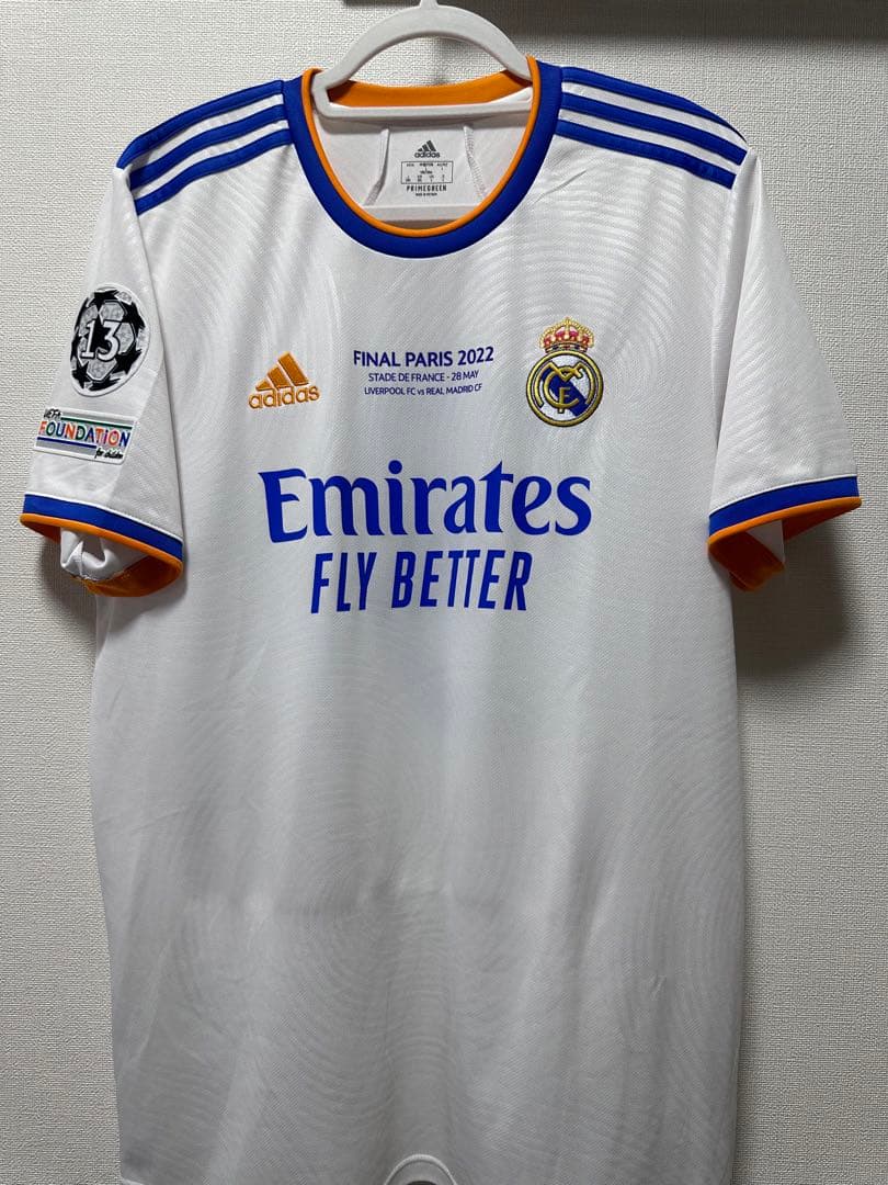正規品　レアルマドリード　2021/22 チャンピオンズリーグ決勝戦ベンゼマ