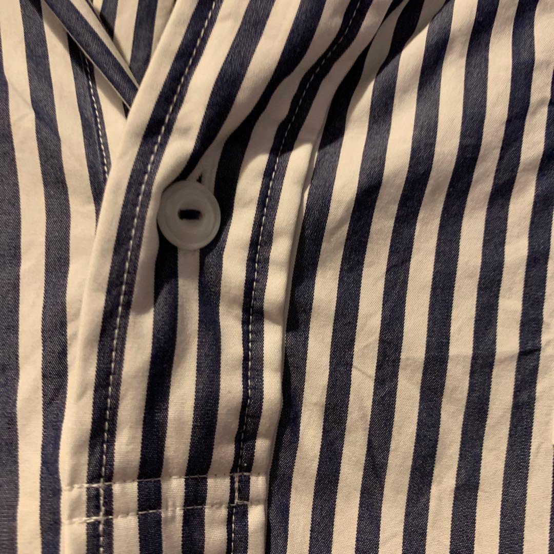 ダントン　ストライプシャツワンピース