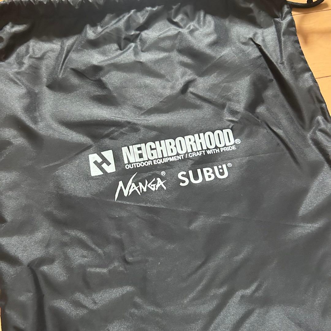 ネイバーNEIGHBORHOOD NANGA SUBU ブラックサンダル