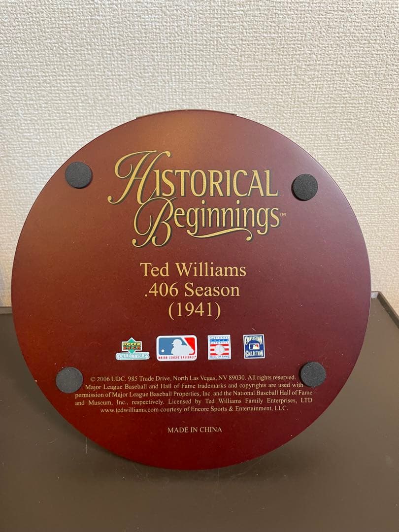 超レア‼️ テッド・ウィリアムズ UD製　406 Season記念フィギュア