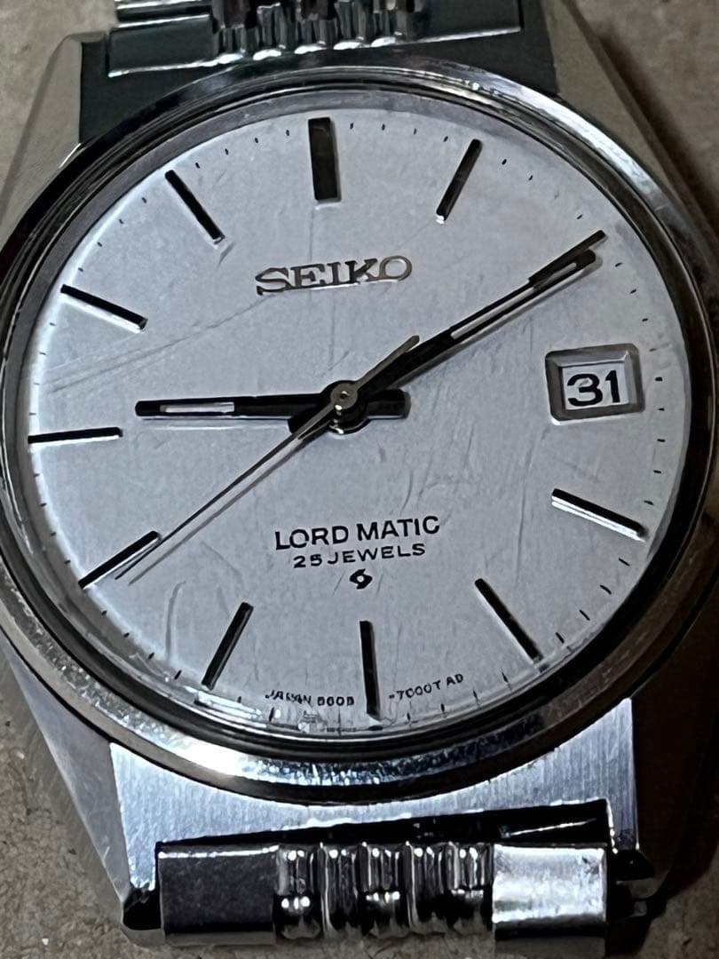 本日限定価格　56ロードマチック　5605-7020 純正金属ベルト付き　稼動品