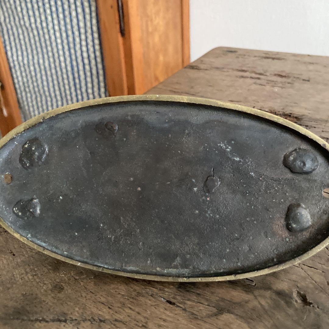 フランスアンティーク 真鍮製 トイレットペーパーホルダー