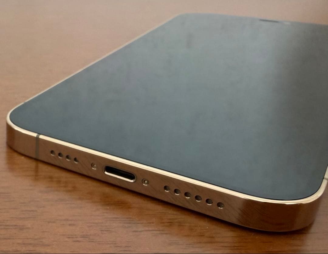 iPhone12ProMax ゴールド 125GB 残79% simフリー