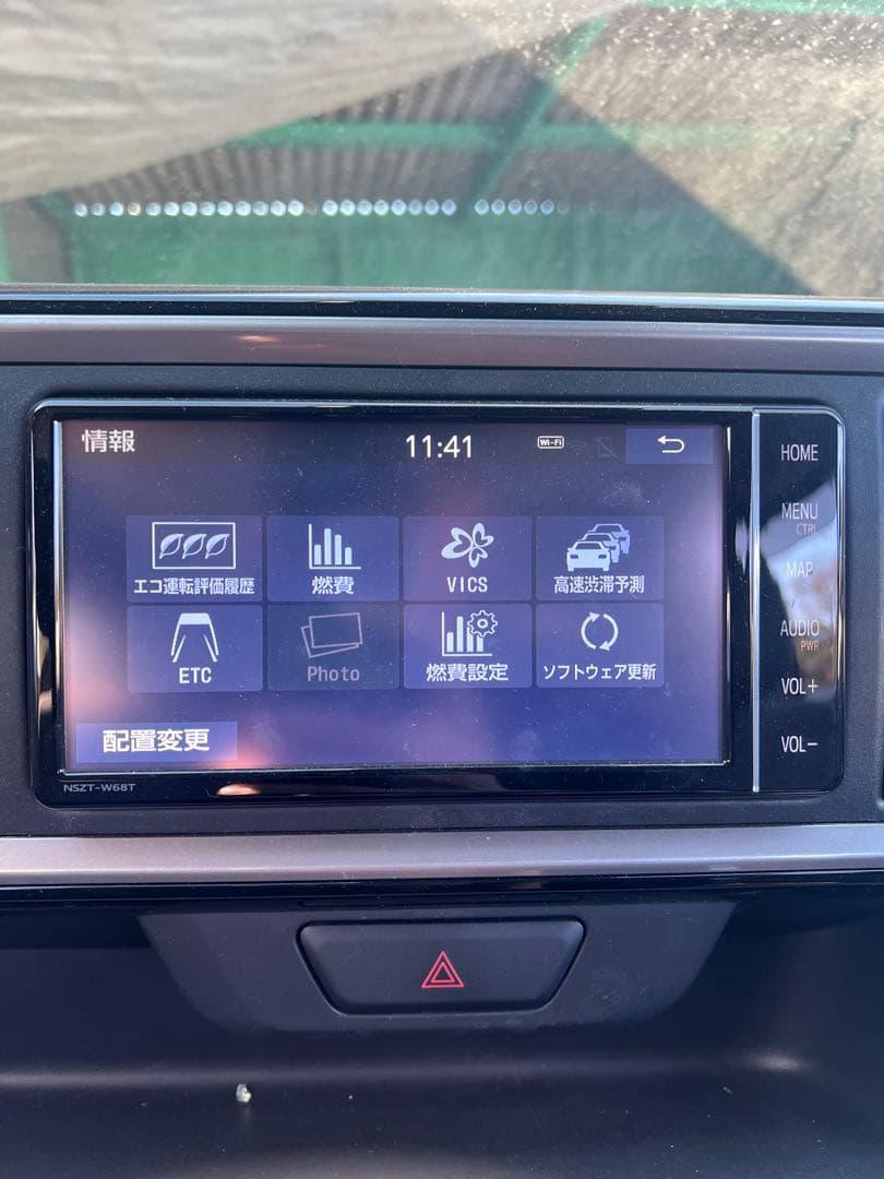 TOYOTA カーナビ タッチスクリーン NSZT-W68T 2022年地図