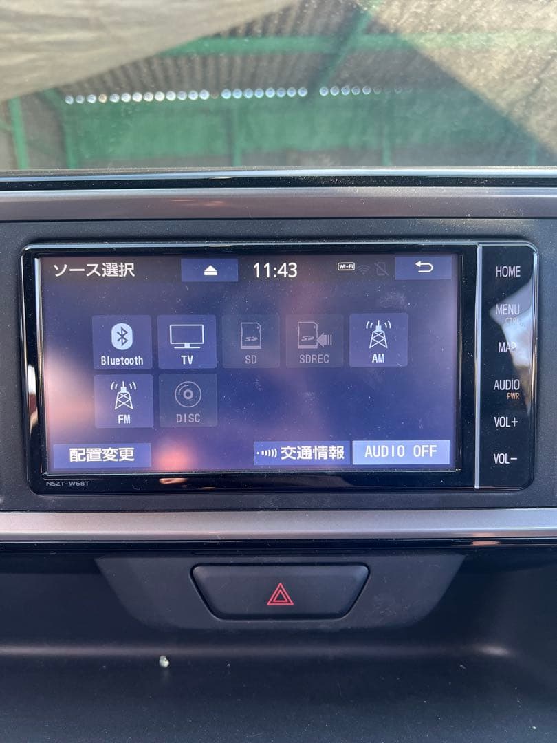 TOYOTA カーナビ タッチスクリーン NSZT-W68T 2022年地図