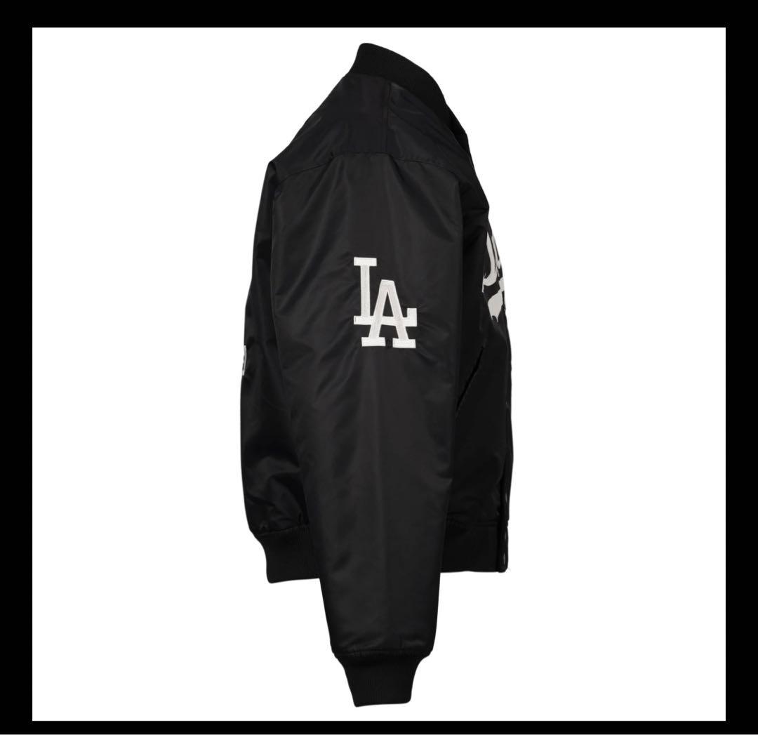 【新品未使用】MLB ドジャースGR8 バーシティジャケット Sサイズ　ブラック