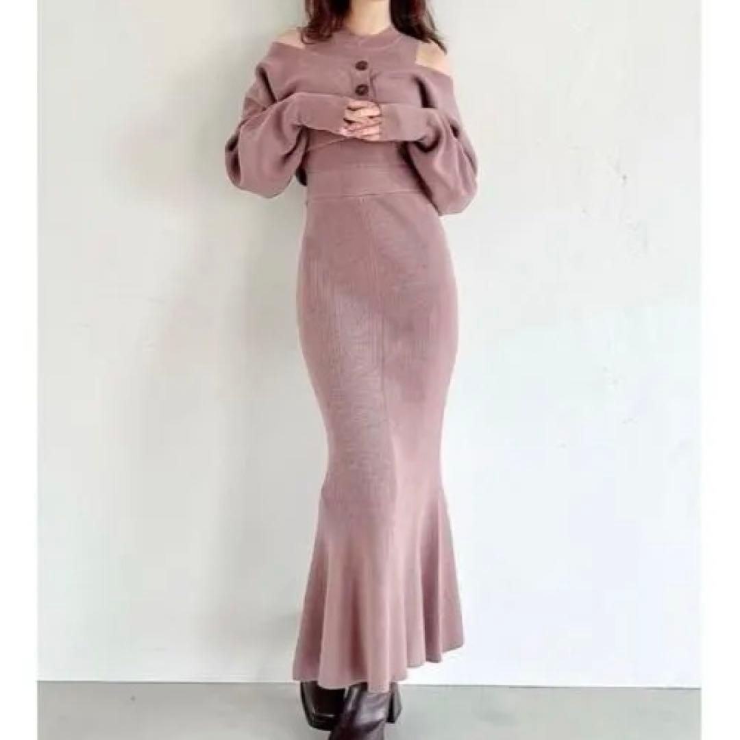 RESEXXY リゼクシー ニットワンピース 2点セット