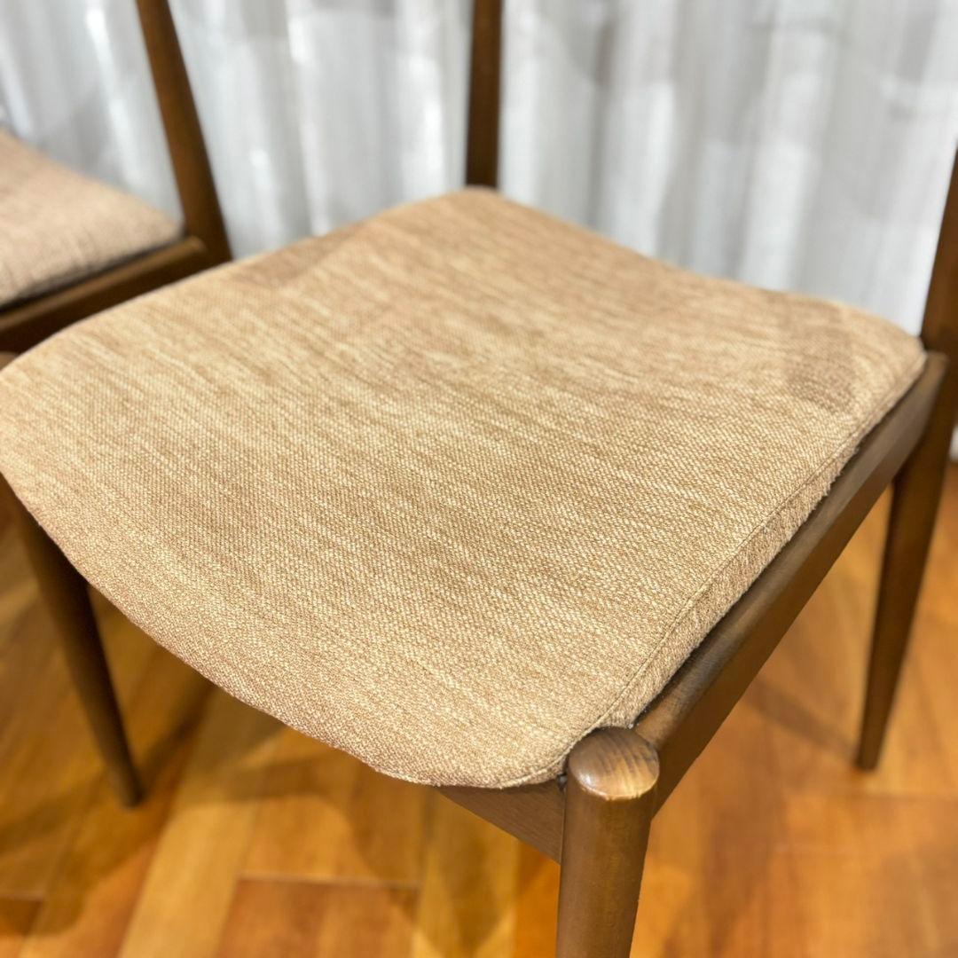 【希少ブラウン✨】ニトリ NコレクションC-01D ダイニングチェア2脚