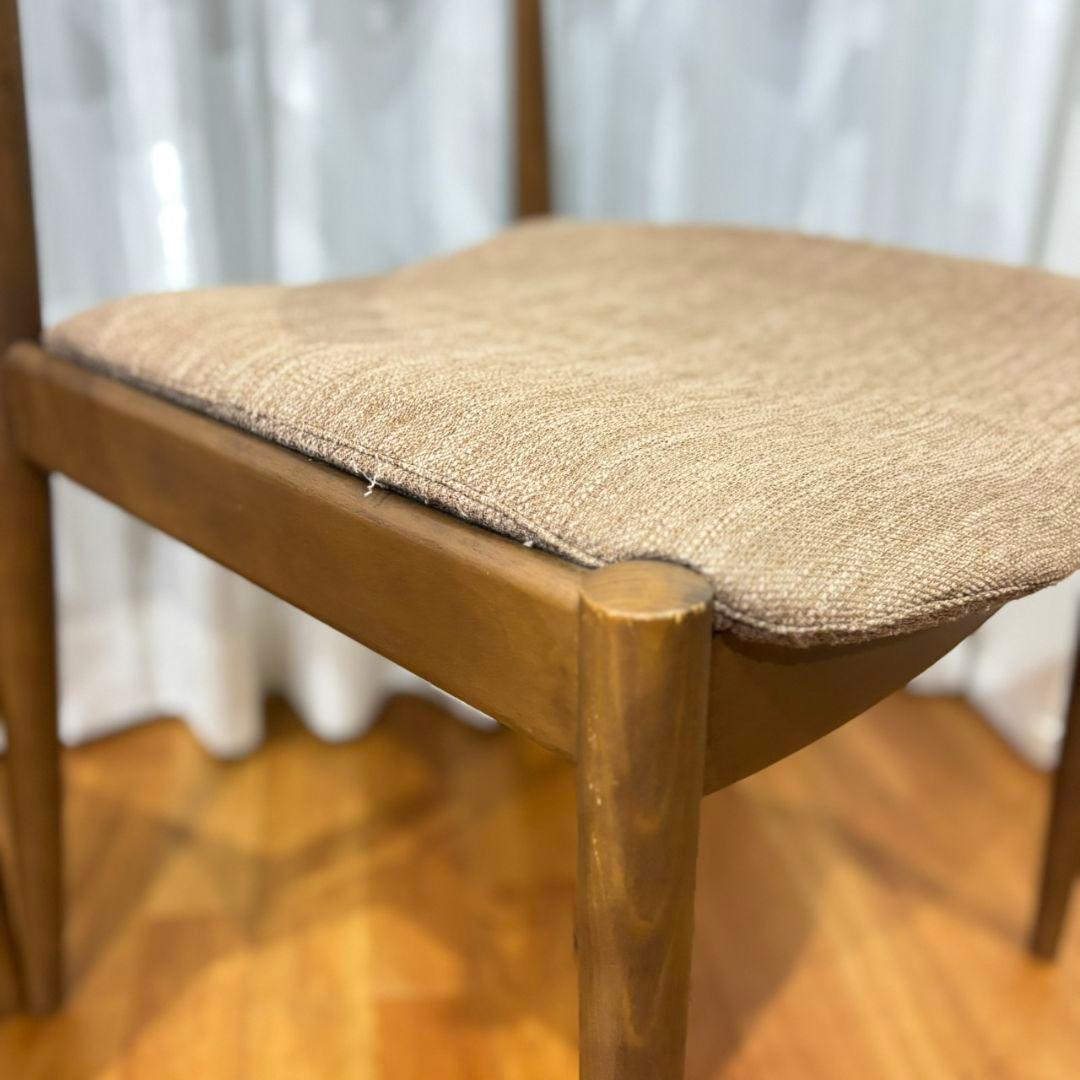 【希少ブラウン✨】ニトリ NコレクションC-01D ダイニングチェア2脚