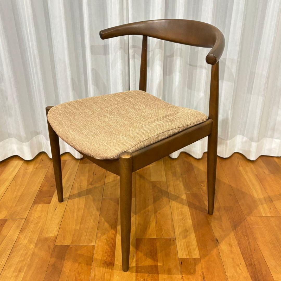 【希少ブラウン✨】ニトリ NコレクションC-01D ダイニングチェア2脚