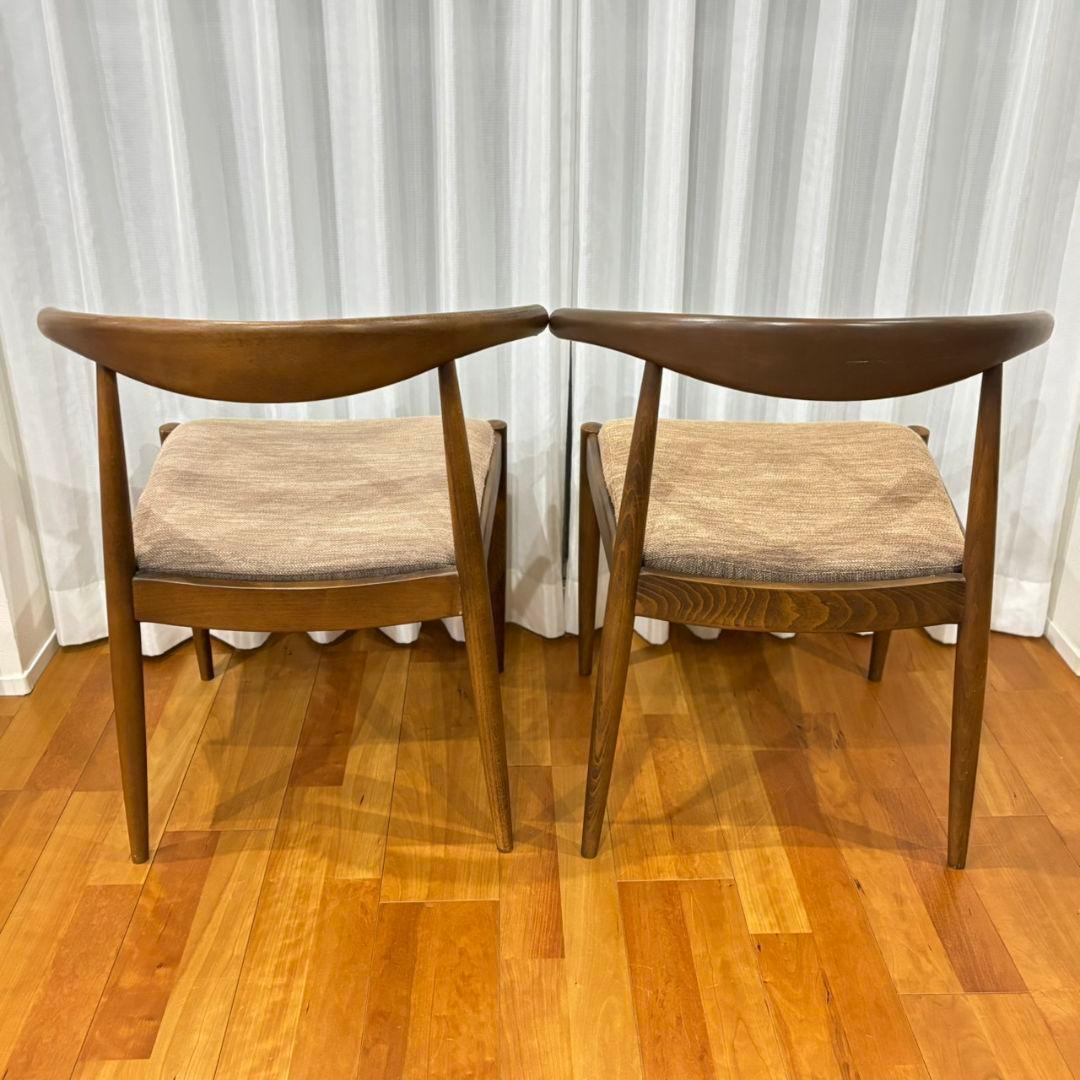 【希少ブラウン✨】ニトリ NコレクションC-01D ダイニングチェア2脚