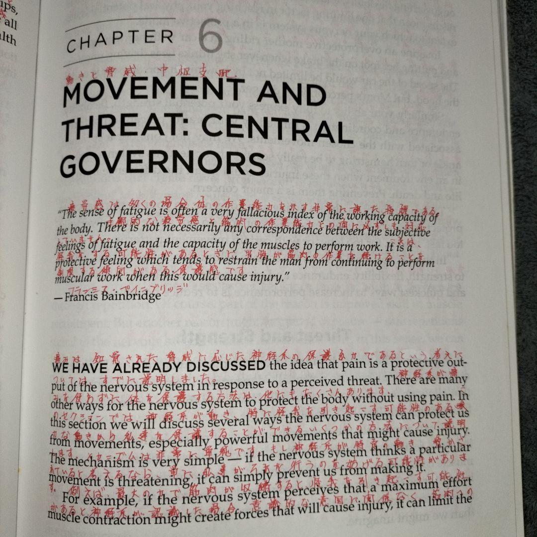 トリガーポイント　痛みからの脱却へのガイド　翻訳書込み洋書