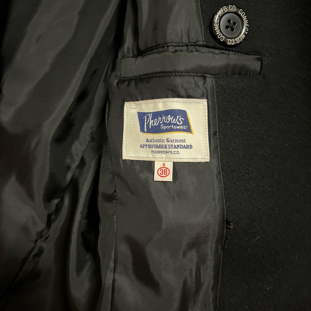 【未使用ほぼ新品に近い★希少人気】フェローズ ピーコート36★PHERROW’S