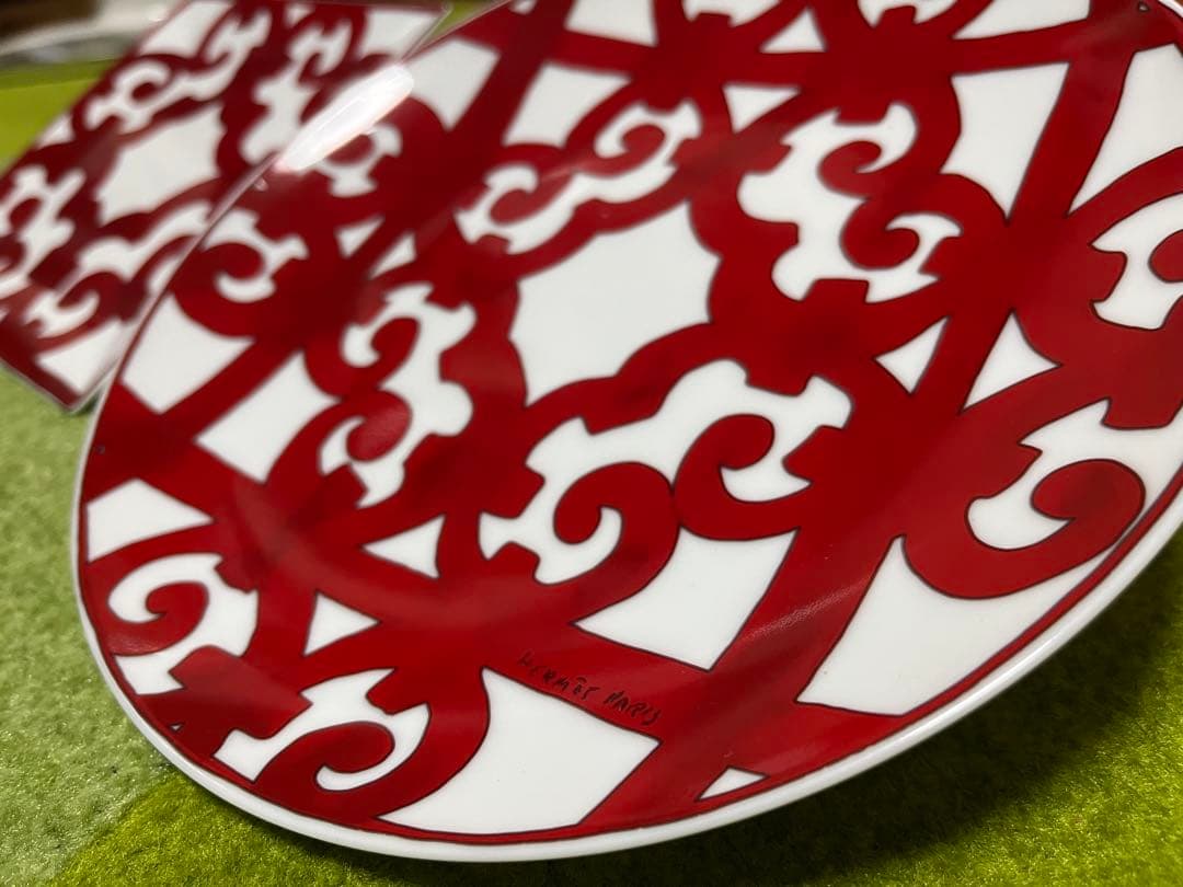 HERMES エルメス ガダルキヴィール プレート　15cm,21cm セット