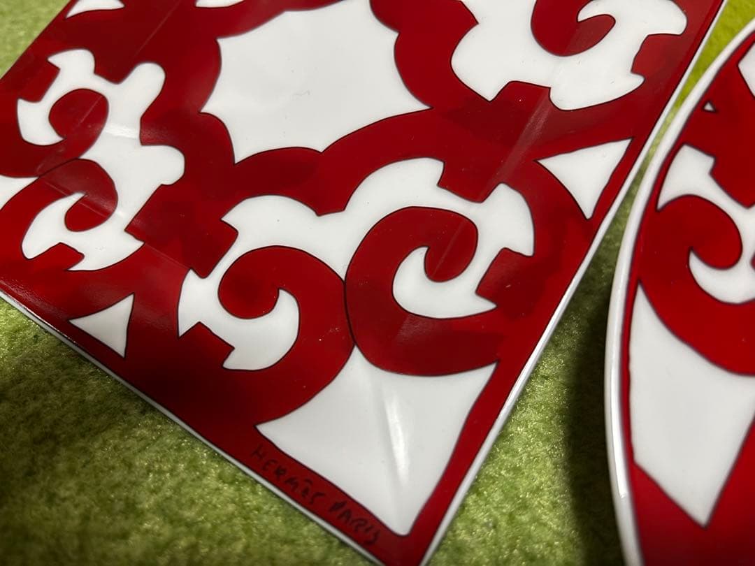 HERMES エルメス ガダルキヴィール プレート　15cm,21cm セット