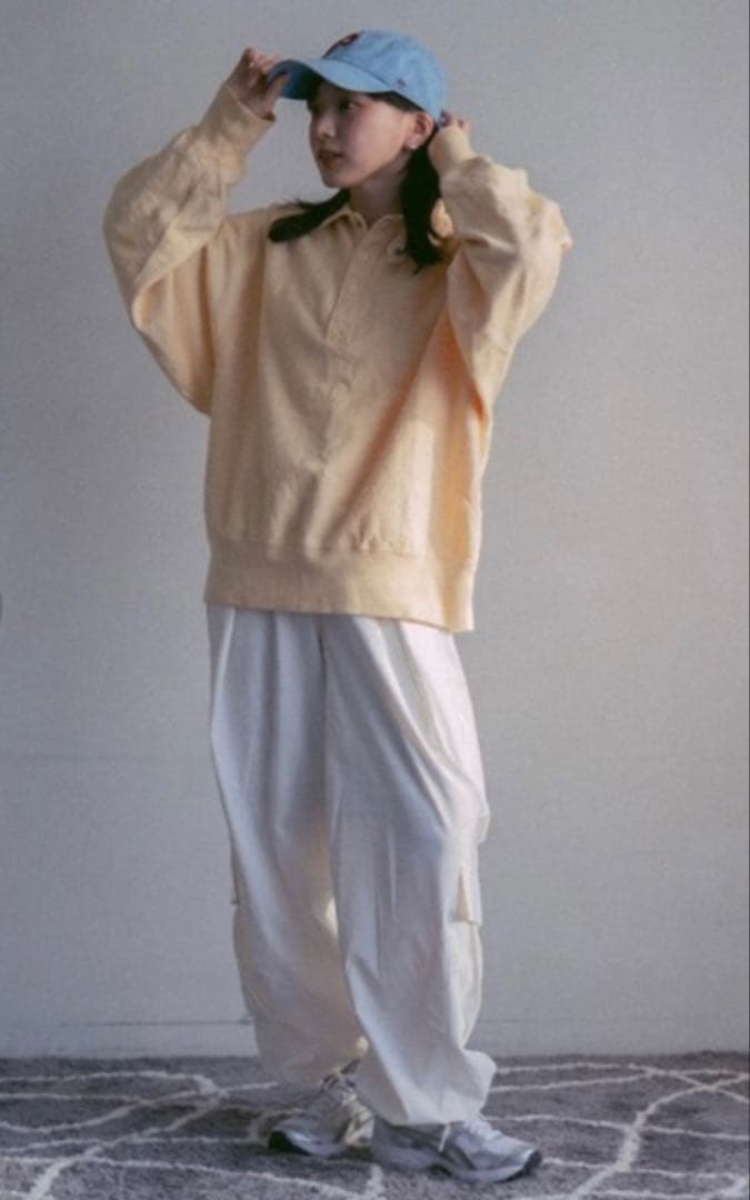 2/9号室（かおこ&ひろと） Nylon Tuck Cargo Pants