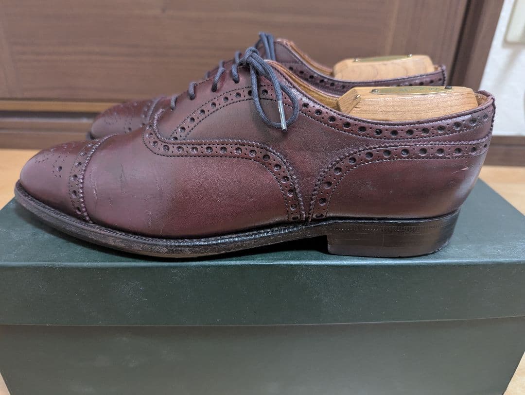 旧チャーチ ３都市 ディプロマット こげ茶　73ラスト 60E