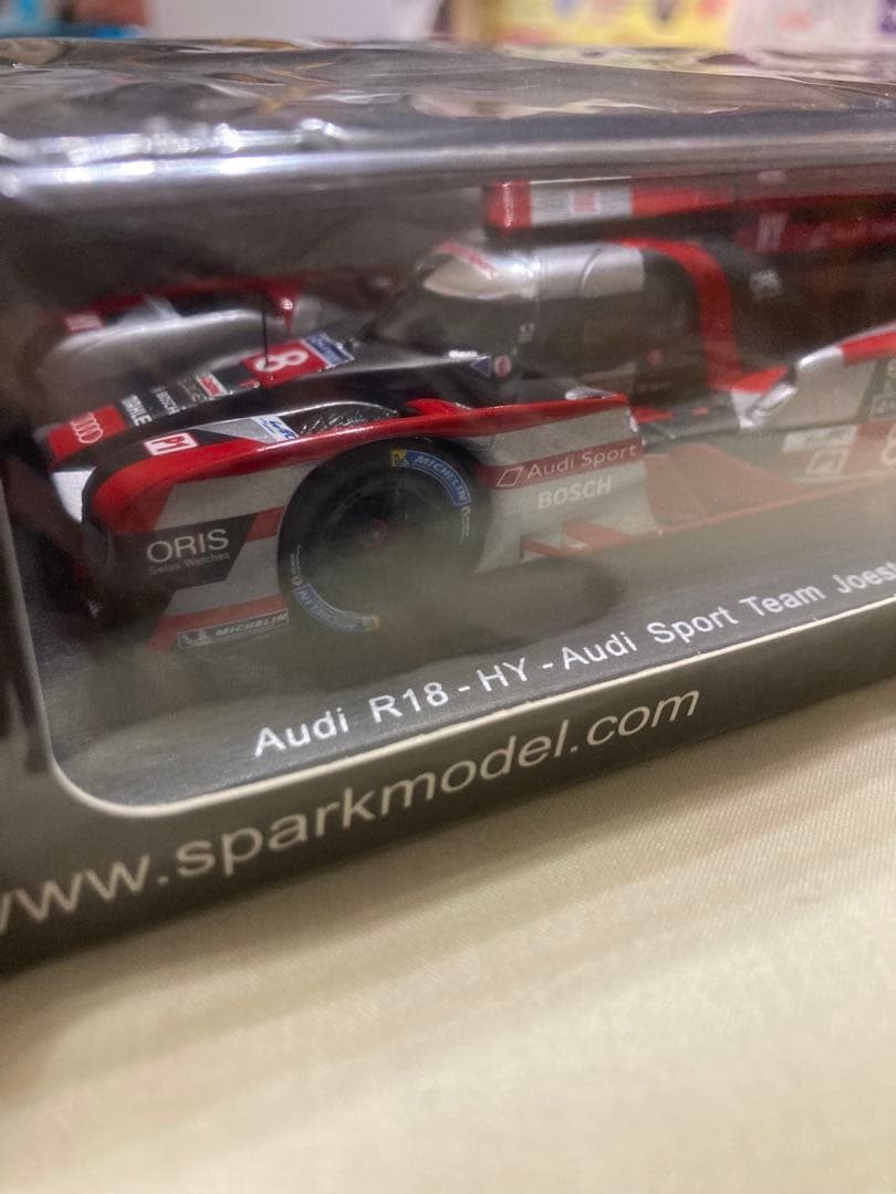 スパーク 1/43 アウディ R18 HY LM2016 No.8 3位