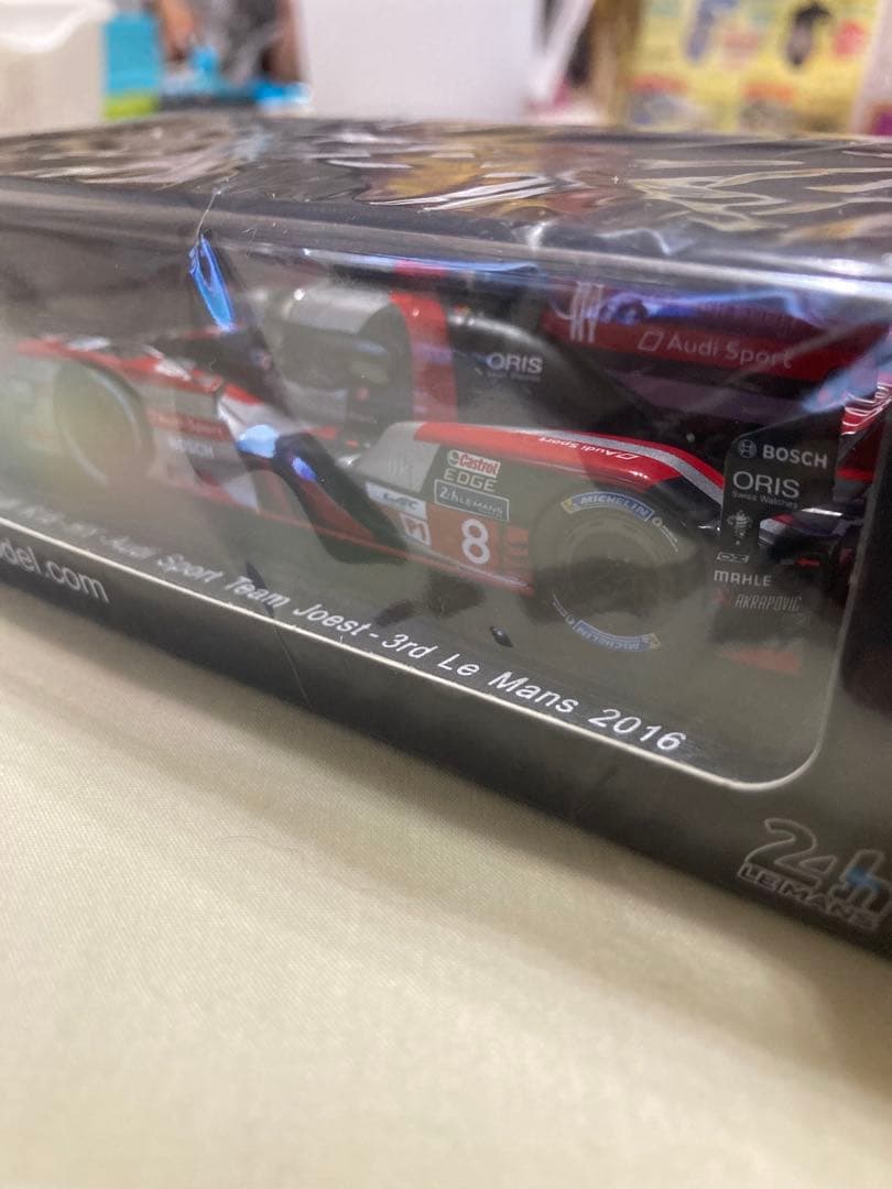 スパーク 1/43 アウディ R18 HY LM2016 No.8 3位