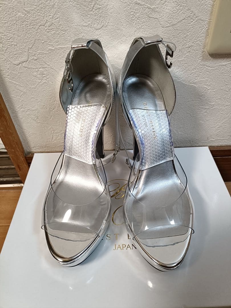 【BBJ公式】ベストボディジャパン 公式ヒール シルバー 23.5cm