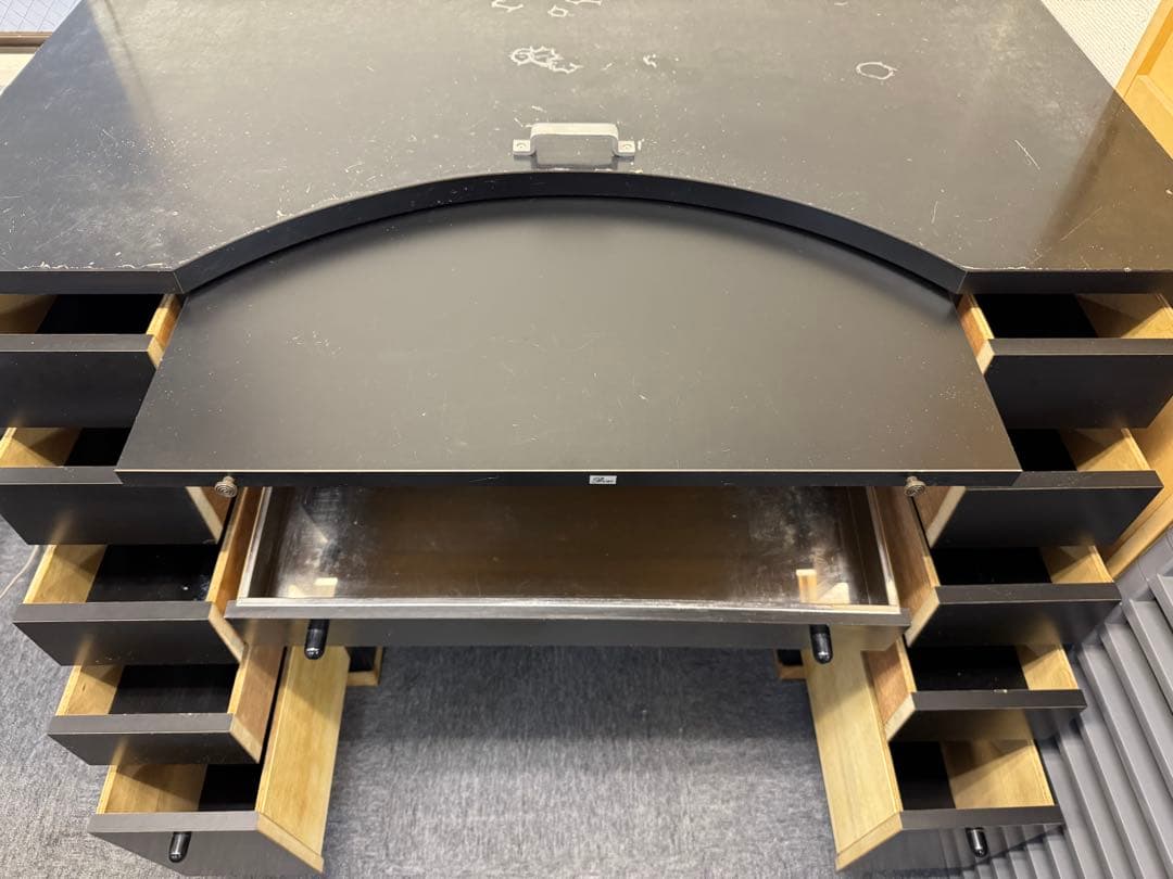 日本製　BISO彫金デスク　両袖　彫金机　おまけ付き