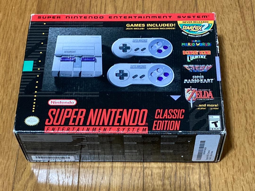 最終値下げ【未使用新品】北米版 ニンテンドークラシックミニ　スーパーファミコン