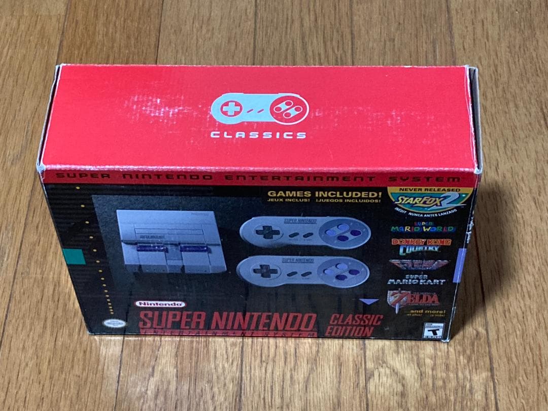 最終値下げ【未使用新品】北米版 ニンテンドークラシックミニ　スーパーファミコン