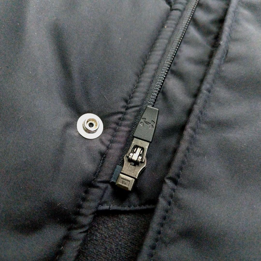 アンダーアーマー ベンチコート ロングコート 大きいサイズ 2XL ブラック 黒