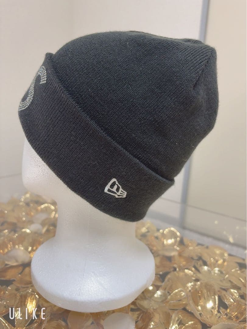 SUPREME スワロフスキー装飾 ニット帽