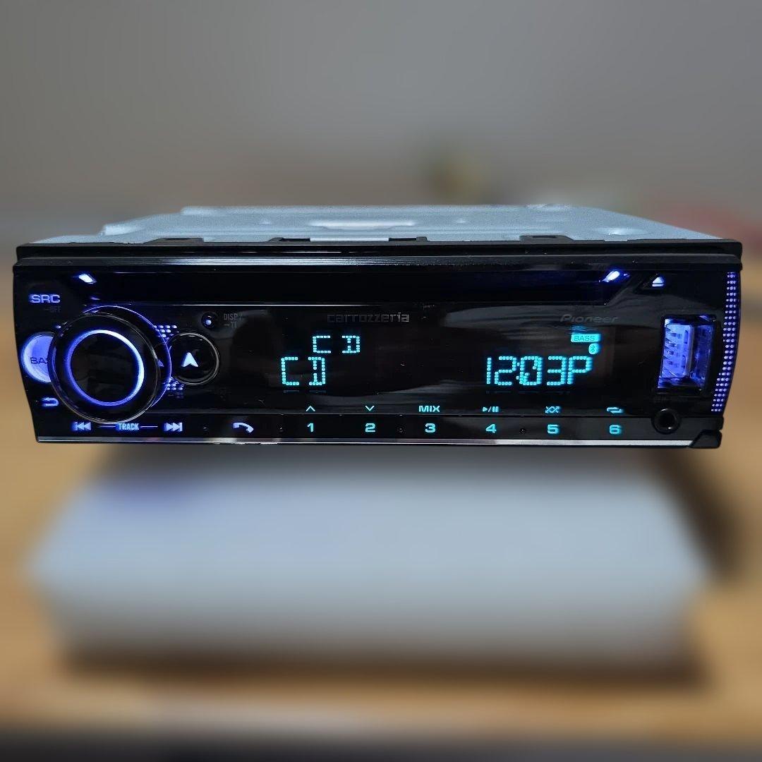 Pioneer 1DNサイズ Bluetooth内蔵 CD カーオーディオ