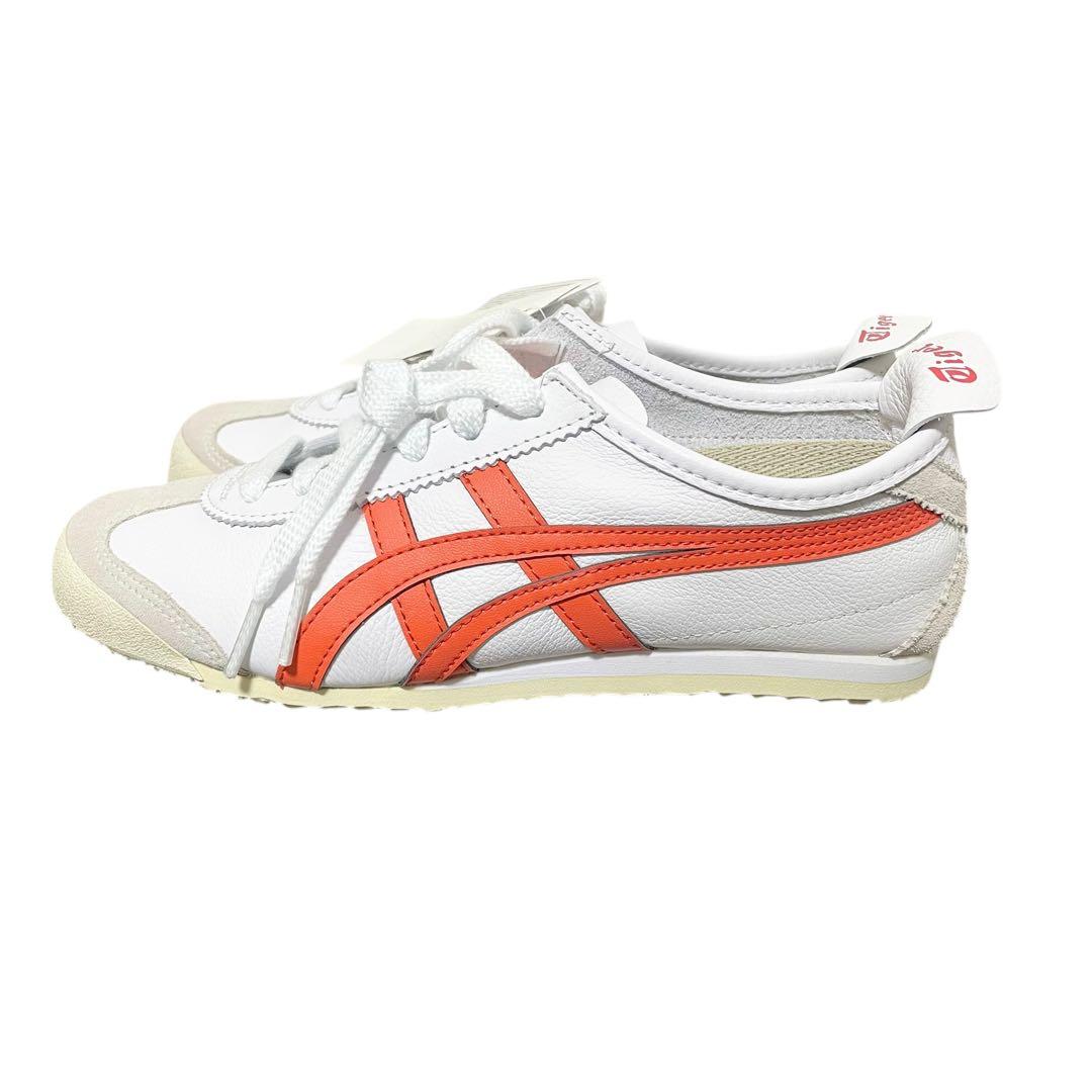 みな 様　新品 オニツカタイガー スニーカー メキシコ66 ホワイト 23センチ