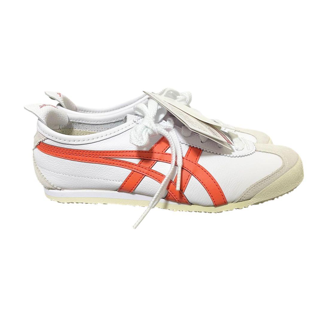 みな 様　新品 オニツカタイガー スニーカー メキシコ66 ホワイト 23センチ