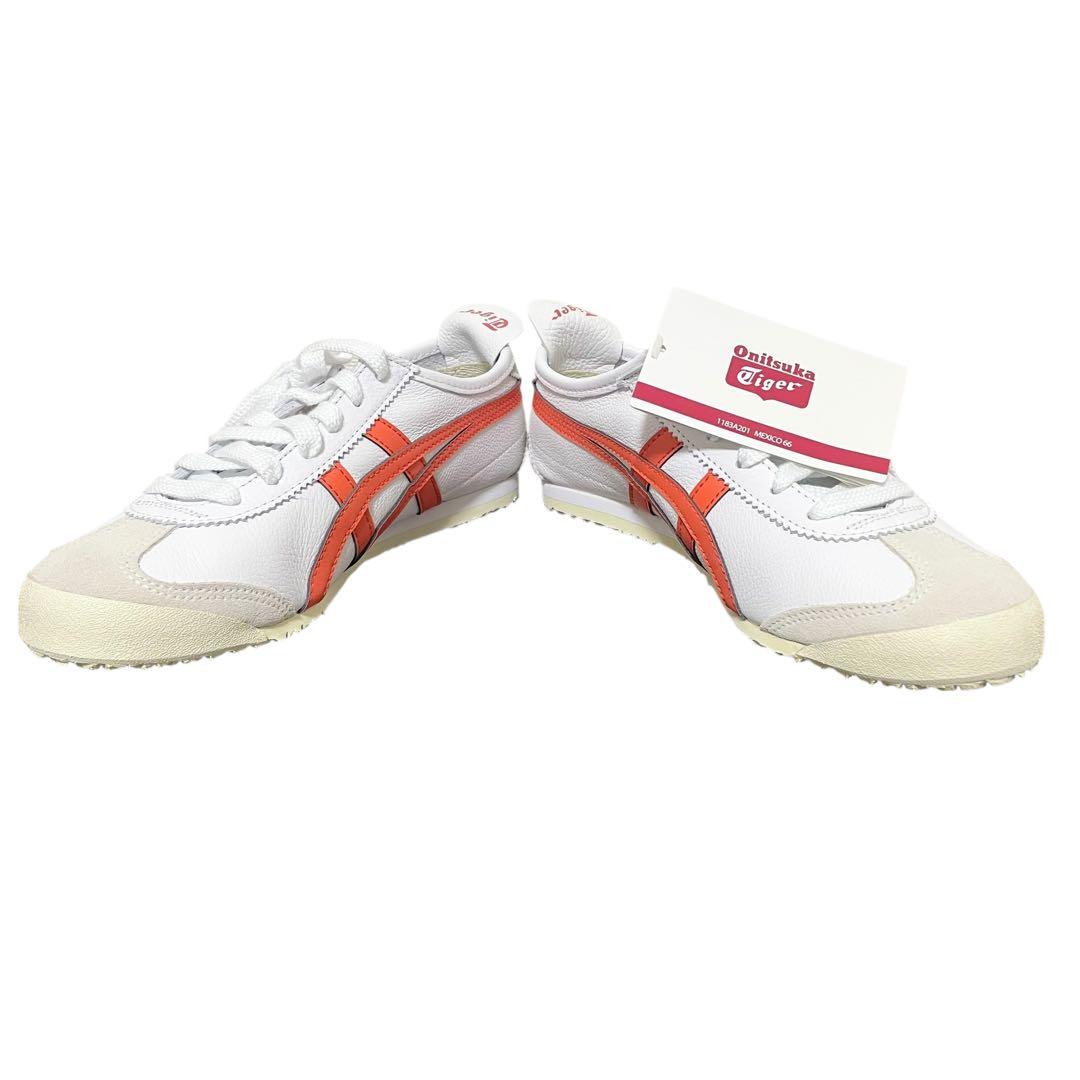 みな 様　新品 オニツカタイガー スニーカー メキシコ66 ホワイト 23センチ