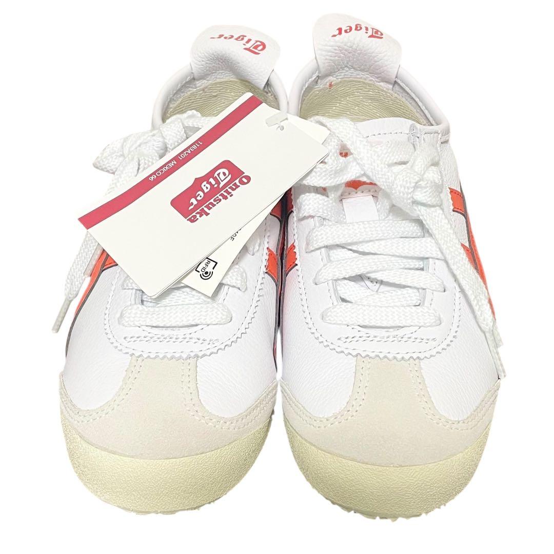 みな 様　新品 オニツカタイガー スニーカー メキシコ66 ホワイト 23センチ