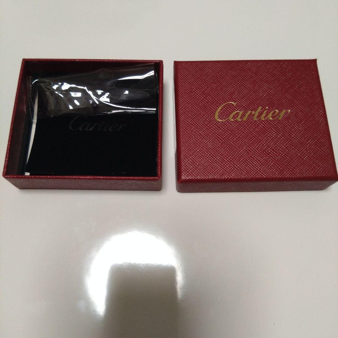 Cartier ステンレススチール マネークリップ 箱付き　カルティエ