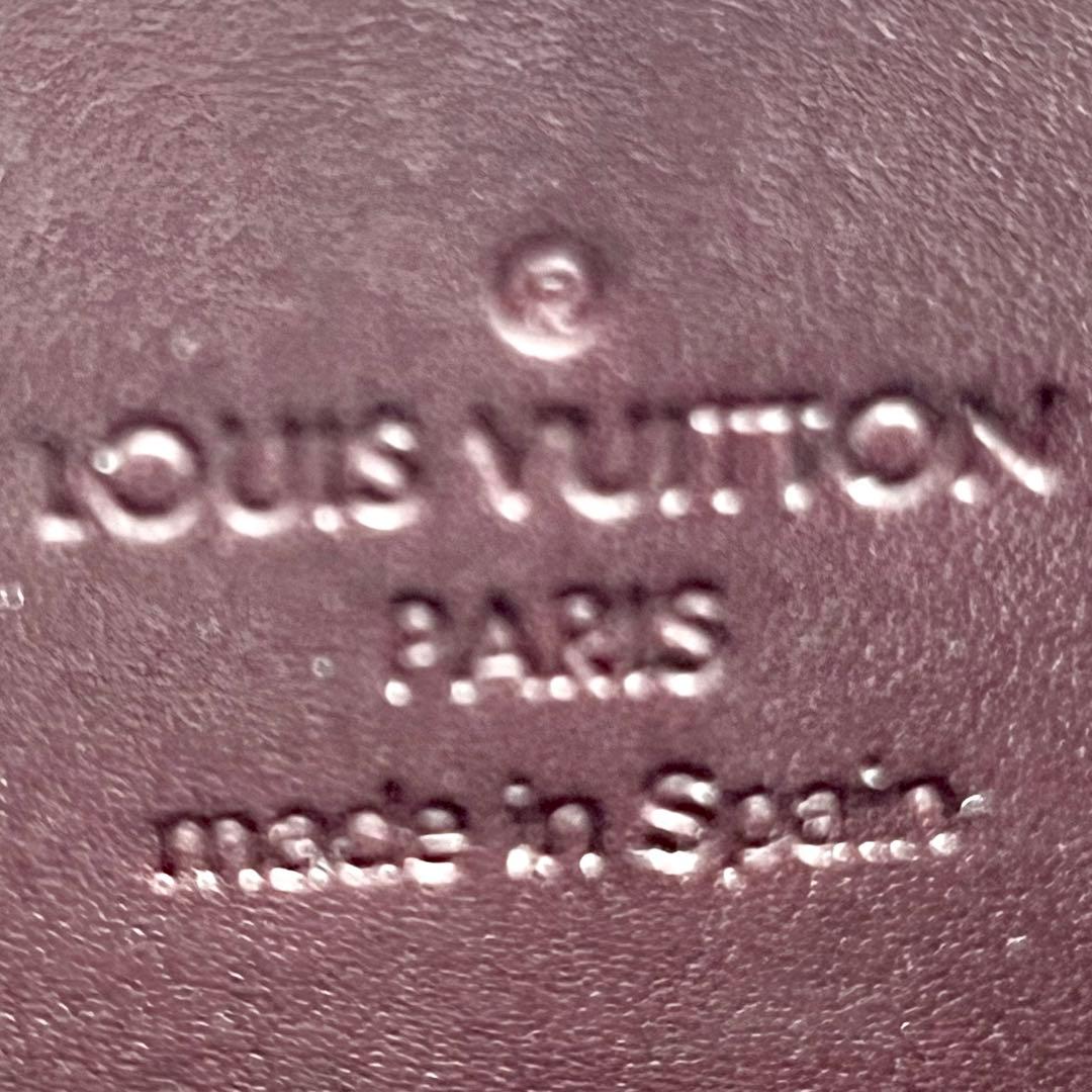 はる ルイヴィトン アマラント ジッピーウォレット ヴェルニ モノグラム